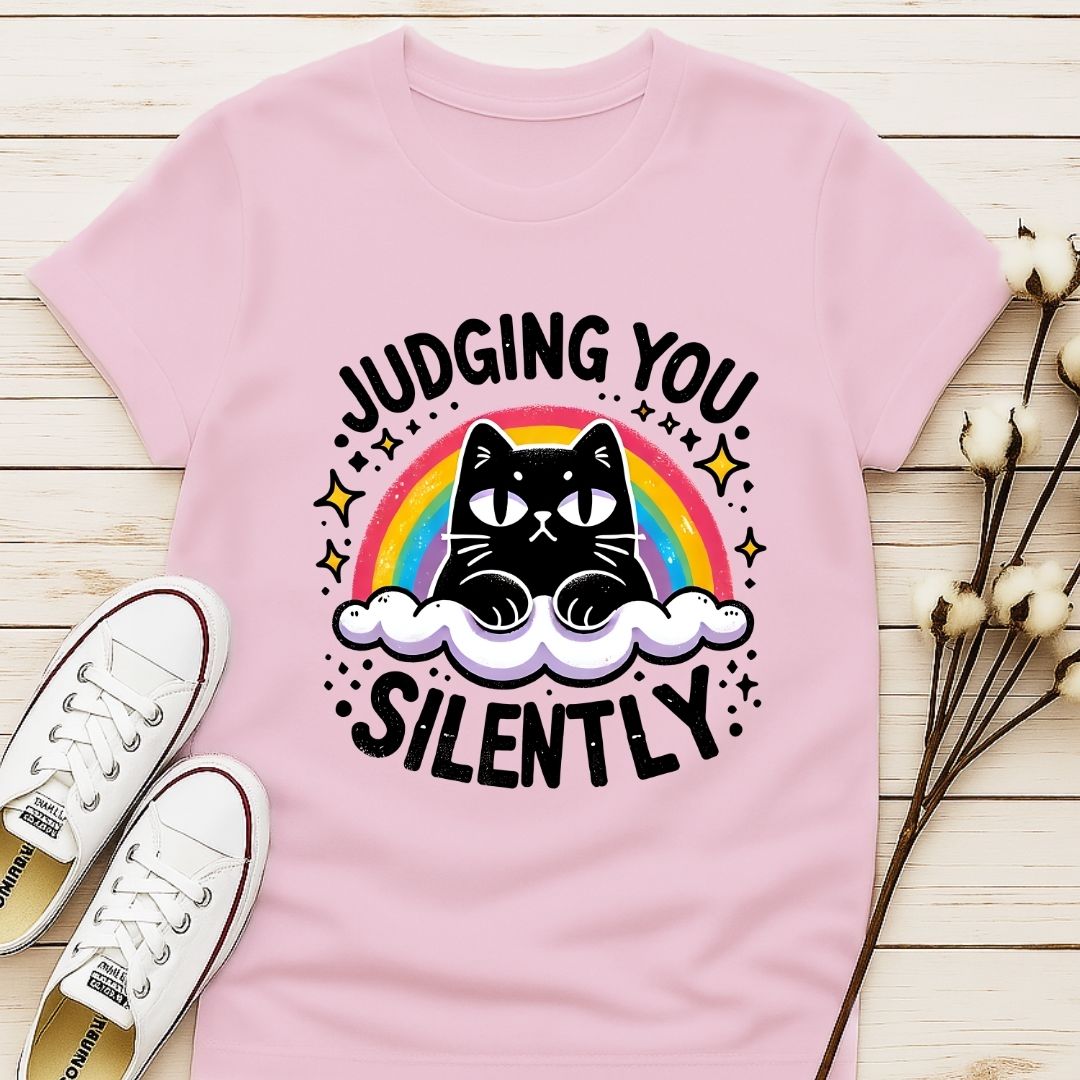 Judging You Silently T-shirt
