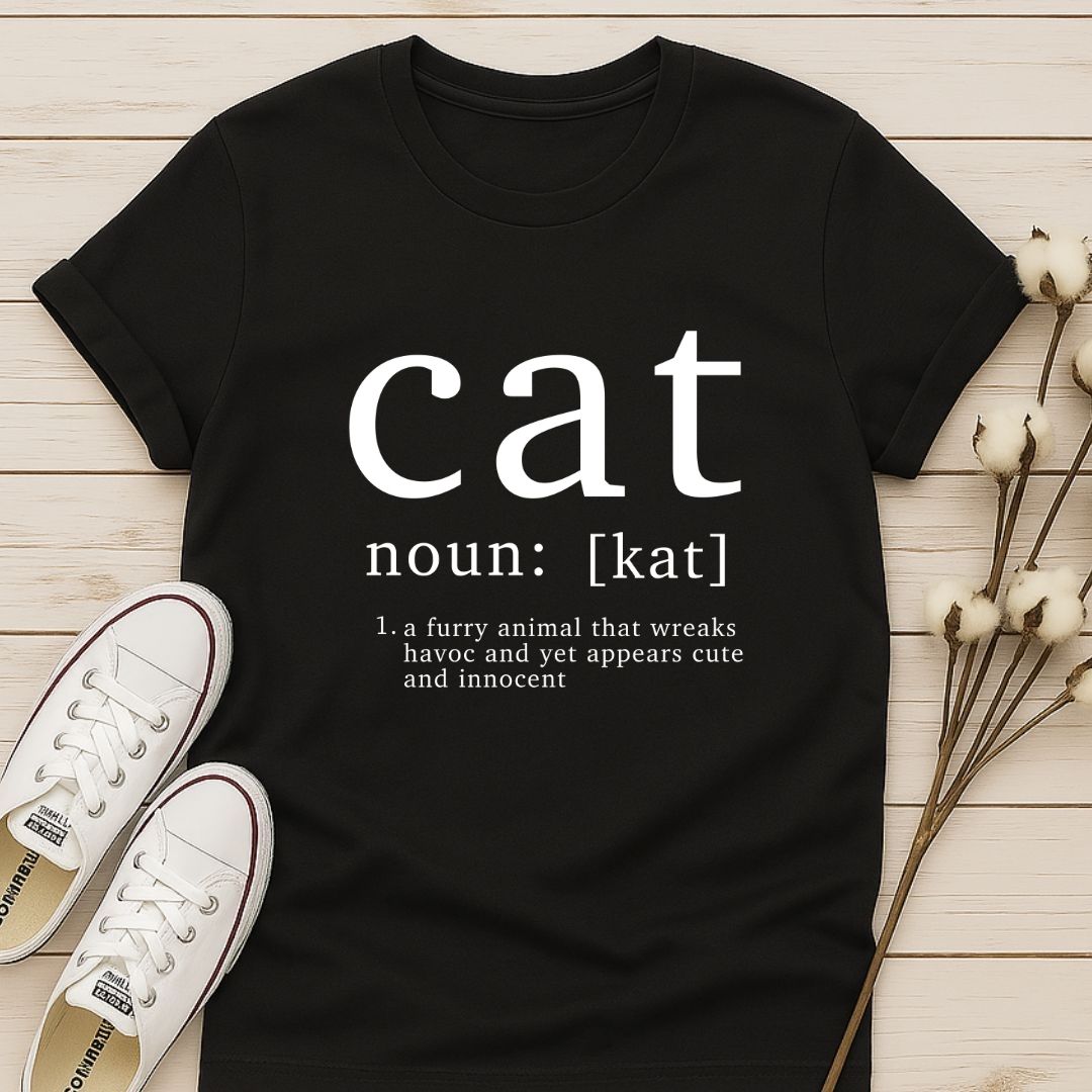Cat Definition T-shirt