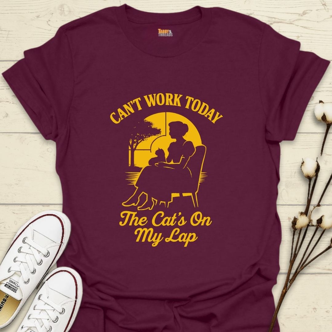 Cat's On My Lap T-shirt