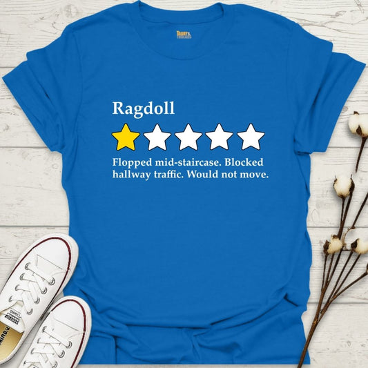 Ragdoll 1-Star Review T-shirt