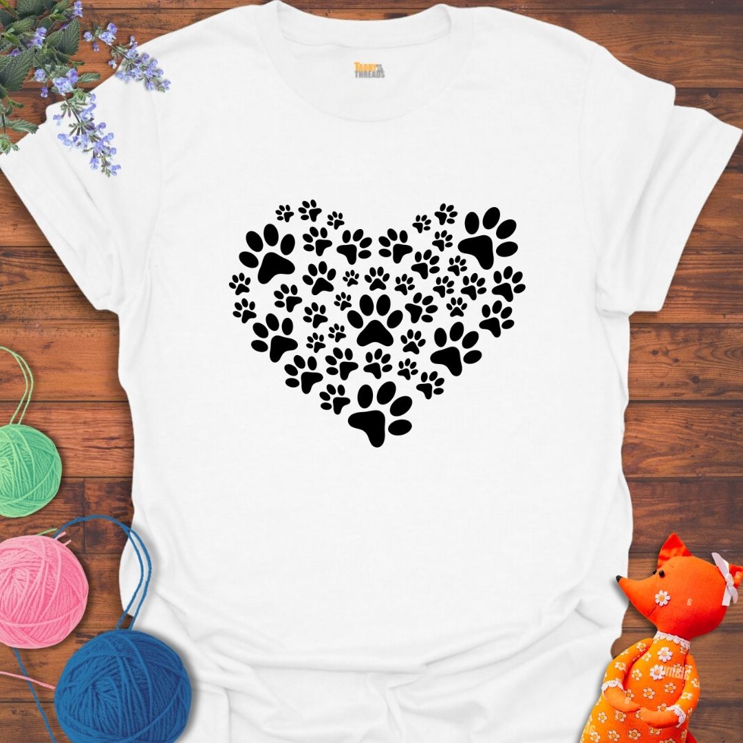Heart of Paws T-shirt