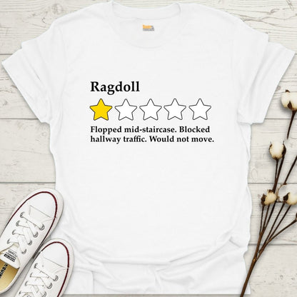 Ragdoll 1-Star Review T-shirt