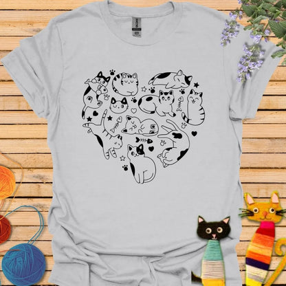 Heart of Cats T-shirt