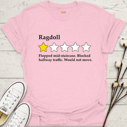 Ragdoll 1-Star Review T-shirt