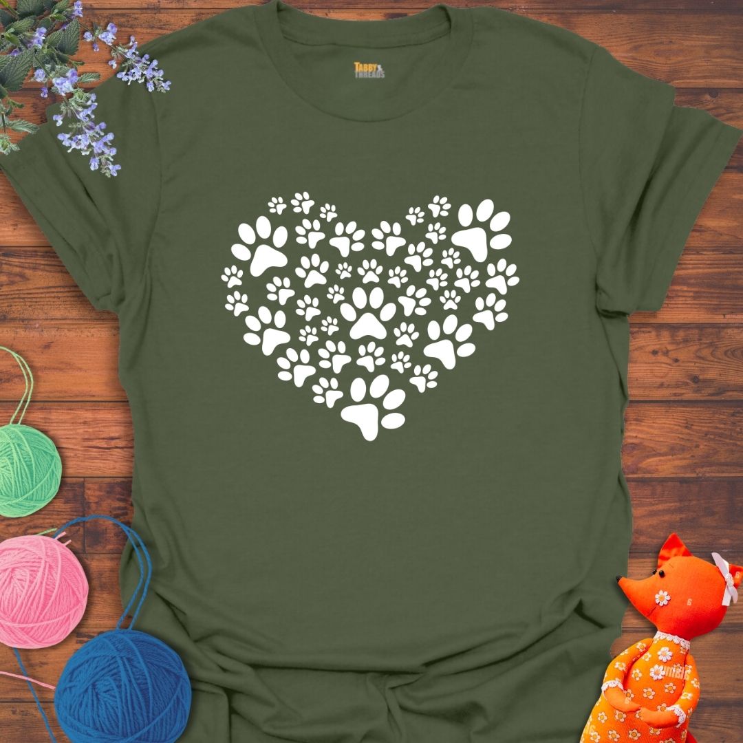 Heart of Paws T-shirt