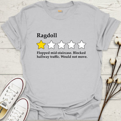 Ragdoll 1-Star Review T-shirt
