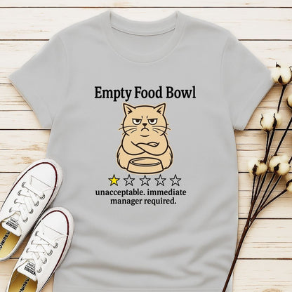 Empty Food Bowl T-shirt