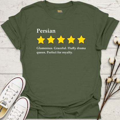 Persian 5-Star Review T-shirt