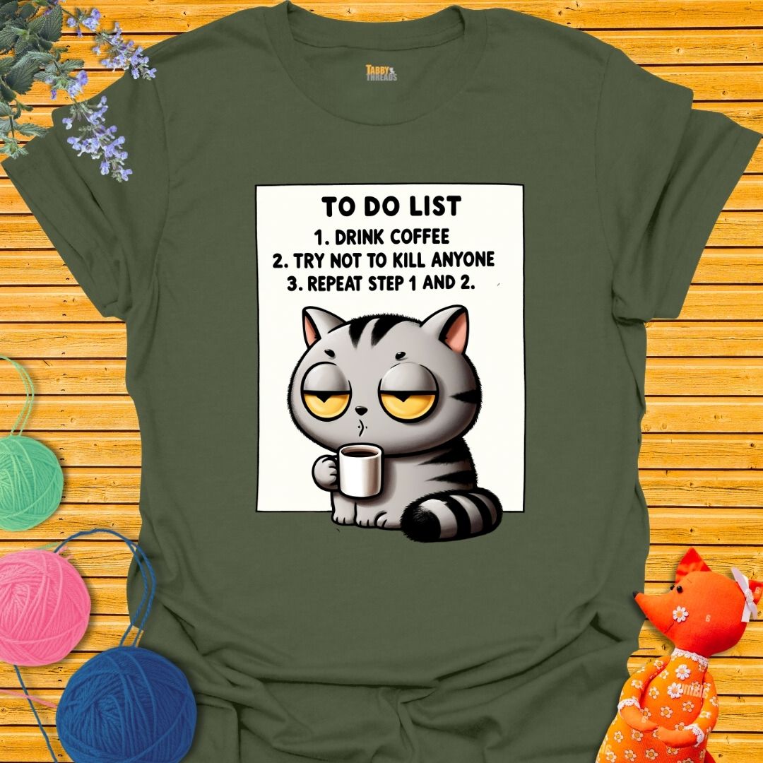 To Do List 2 T-shirt