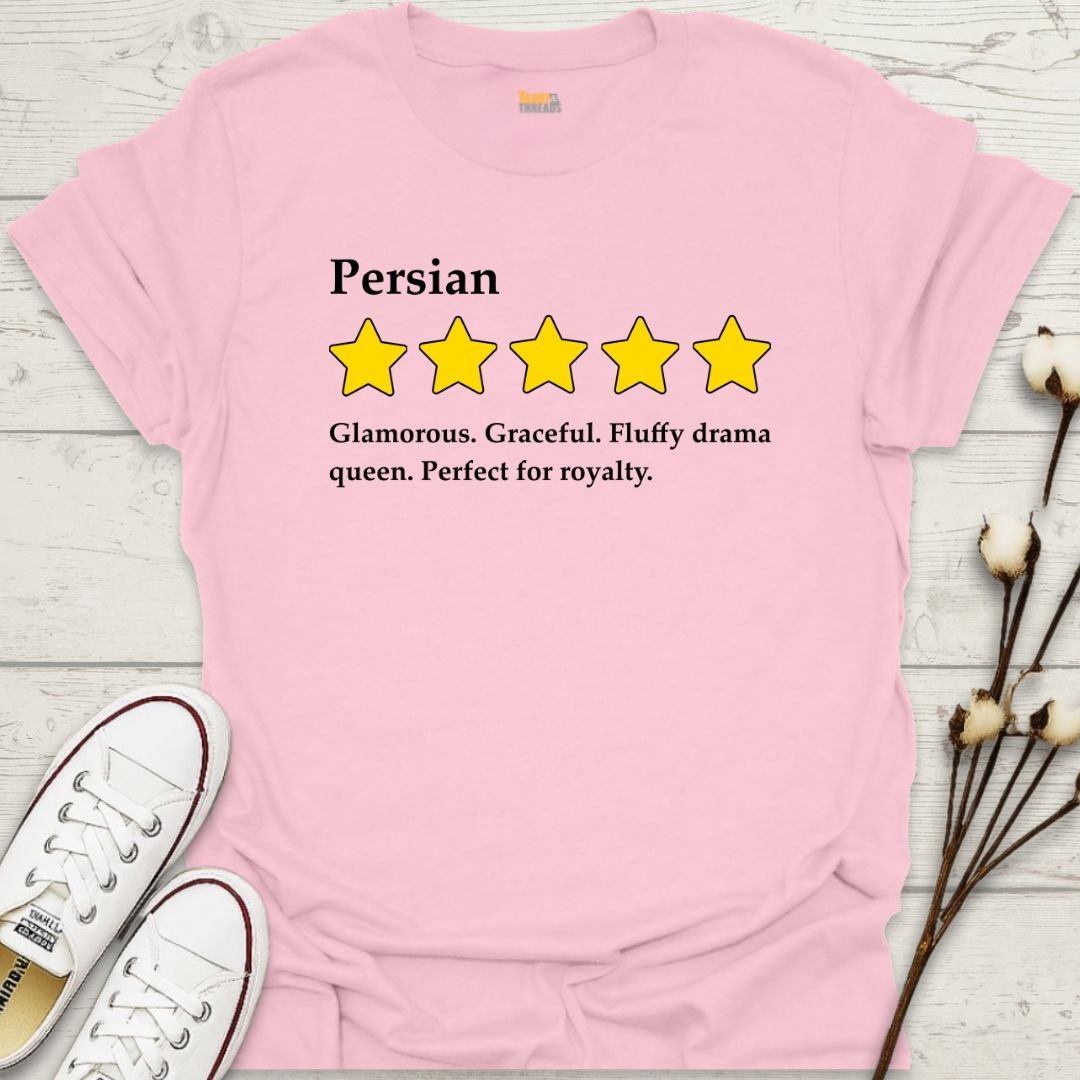 Persian 5-Star Review T-shirt