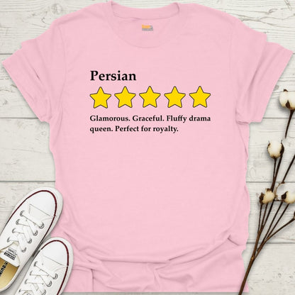 Persian 5-Star Review T-shirt