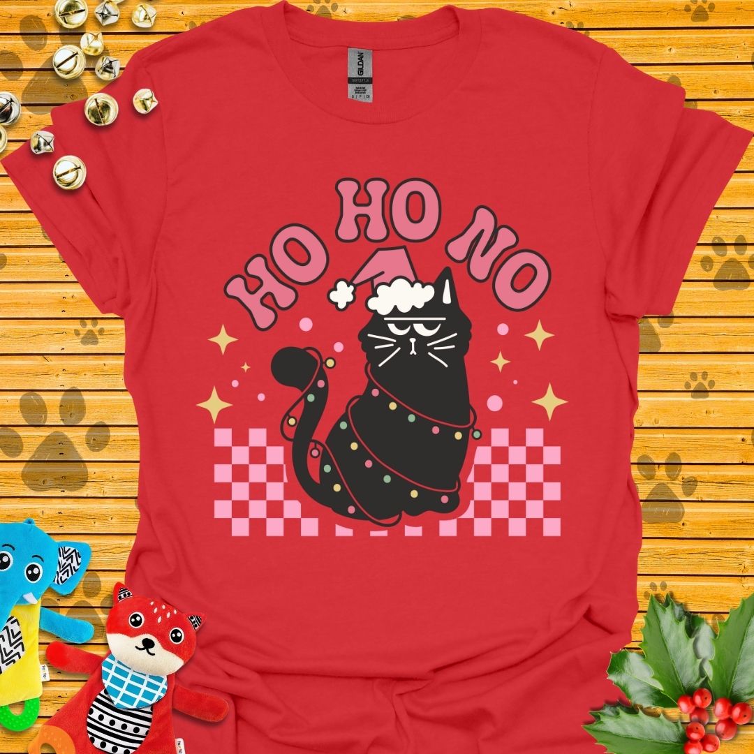 Ho Ho No Cat T-shirt