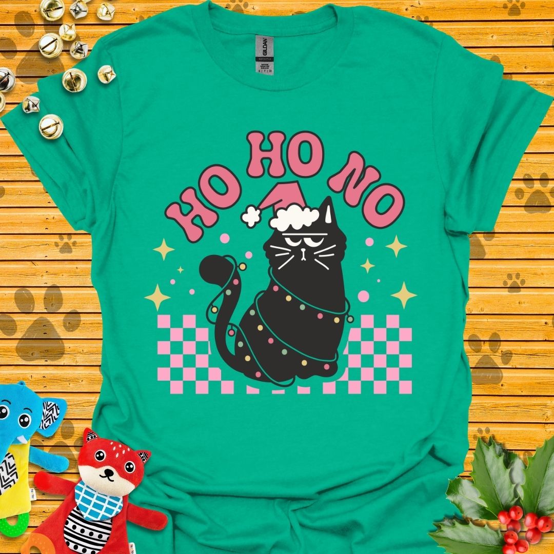 Ho Ho No Cat T-shirt