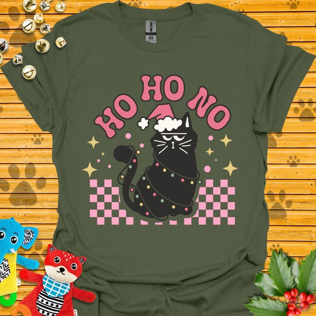 Ho Ho No Cat T-shirt