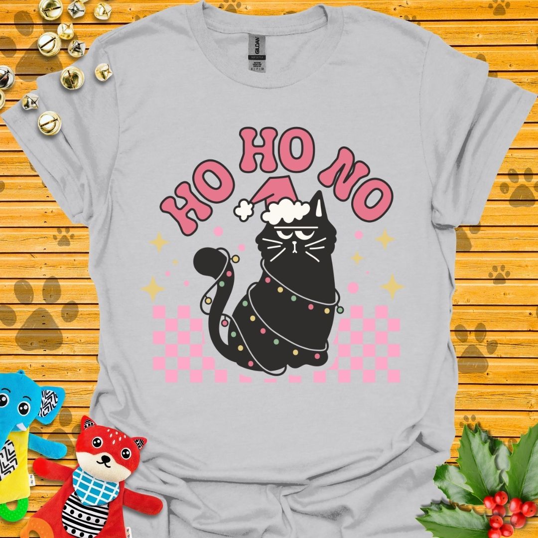 Ho Ho No Cat T-shirt