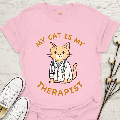 My Cat is My Therapist T-shirt