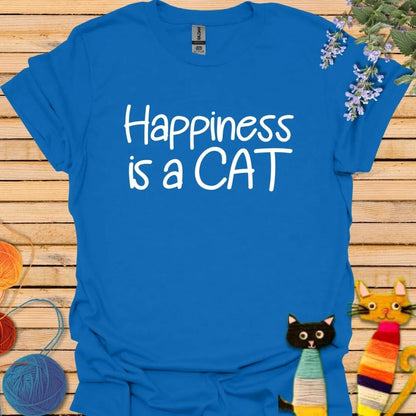 Happiness is a Cat T-shirt