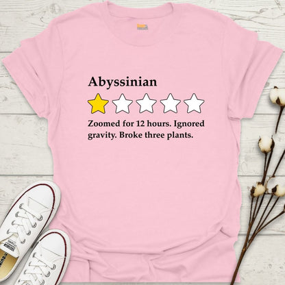 Abyssinian 1-Star Review T-shirt