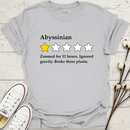Abyssinian 1-Star Review T-shirt