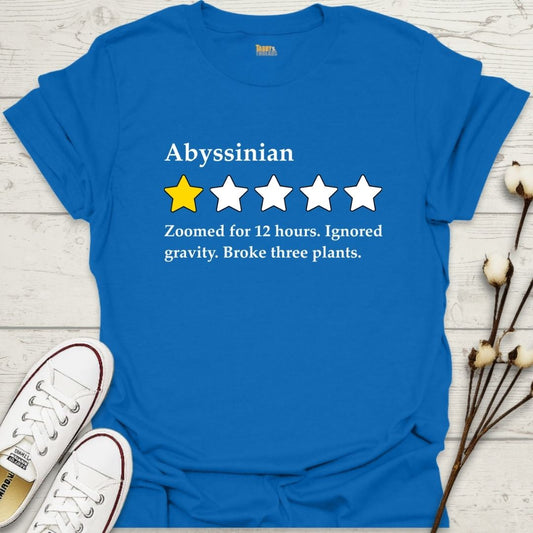 Abyssinian 1-Star Review T-shirt