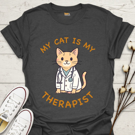 My Cat is My Therapist T-shirt