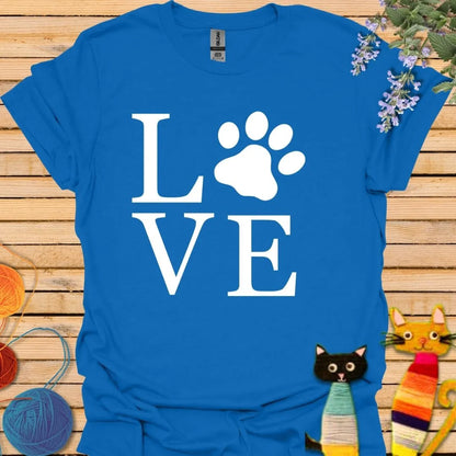 Love with Paw T-shirt