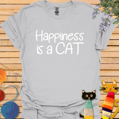 Happiness is a Cat T-shirt