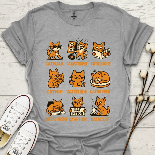 Feline Fun Puns T-shirt