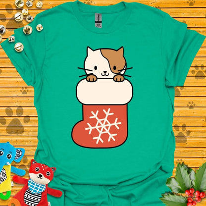 Stocking Cat T-shirt