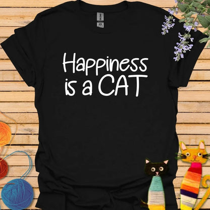 Happiness is a Cat T-shirt