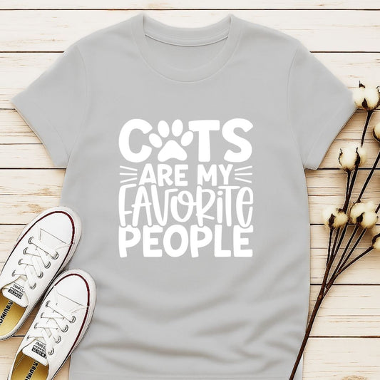 Cats are My Favorite People T-shirt