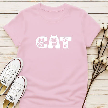 CAT Text T-shirt