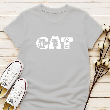 CAT Text T-shirt