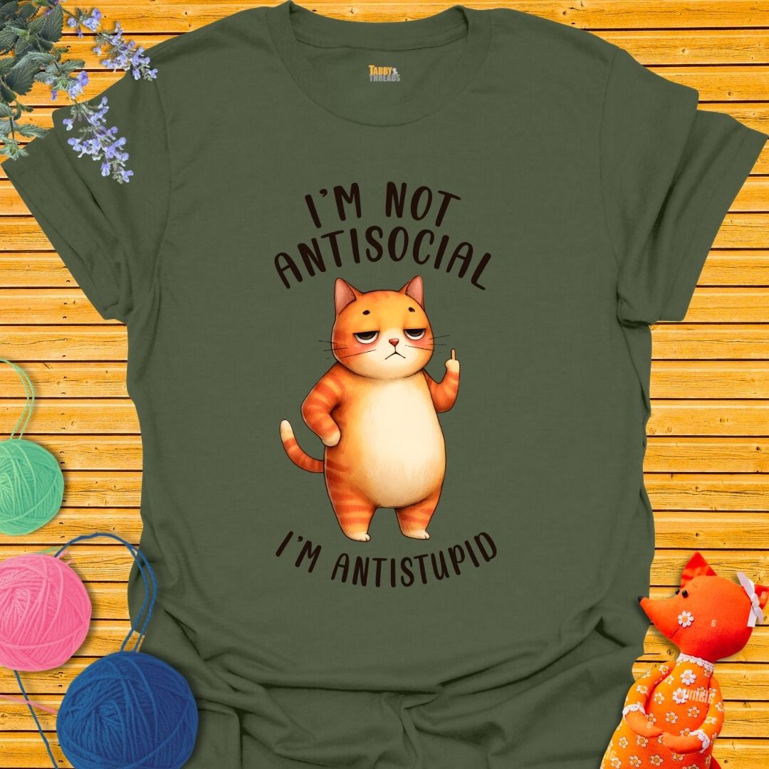 I'm Not Anti Social T-shirt