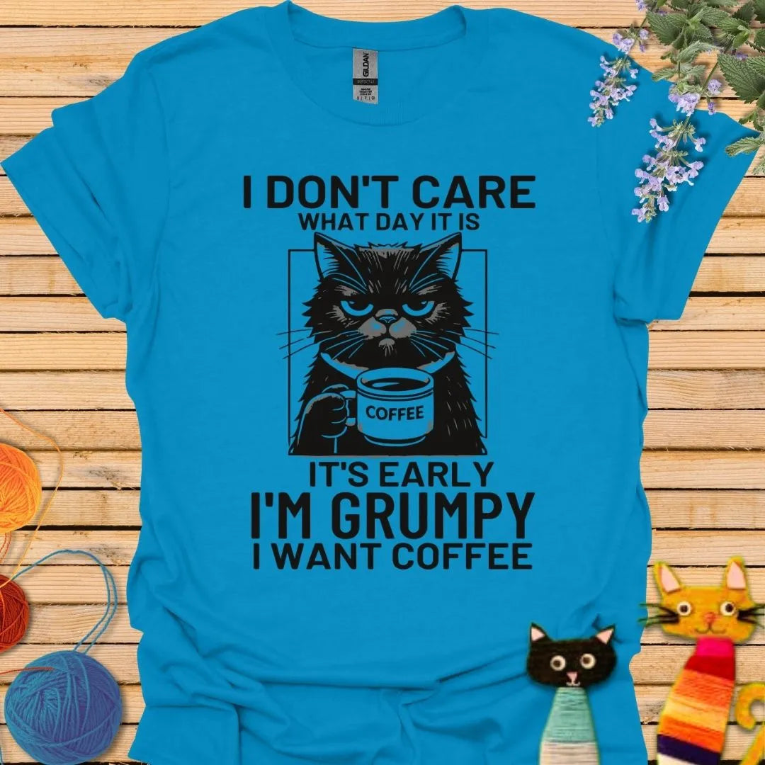 I Don't Care What Day It Is T-shirt