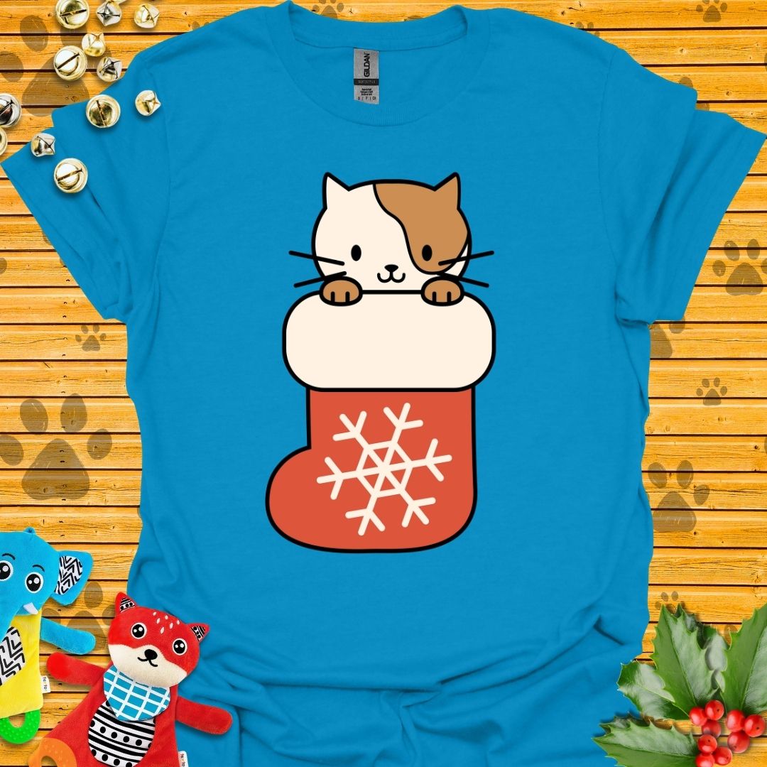 Stocking Cat T-shirt