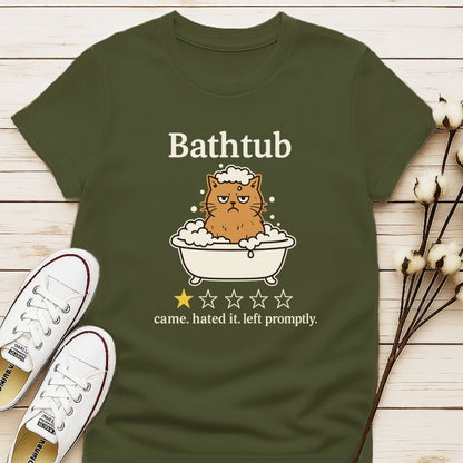Bathtub Review T-shirt