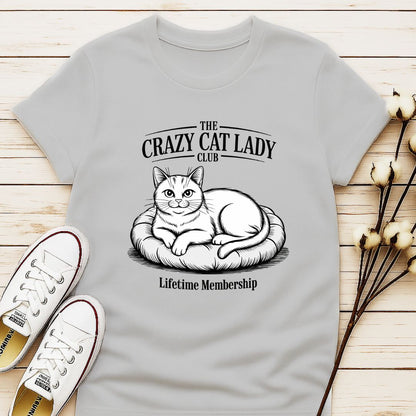 The Crazy Cat Lady Club T-shirt