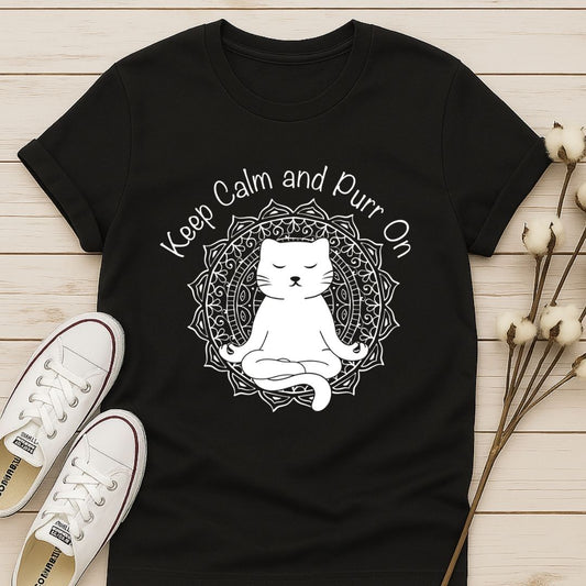 Keep Calm and Purr On T-shirt