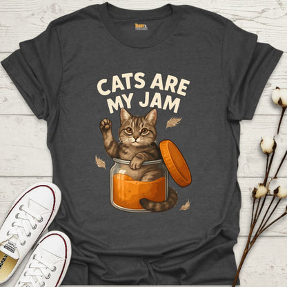 Cats Are My Jam T-shirt