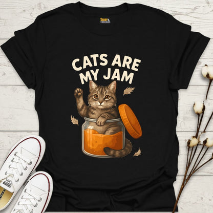 Cats Are My Jam T-shirt