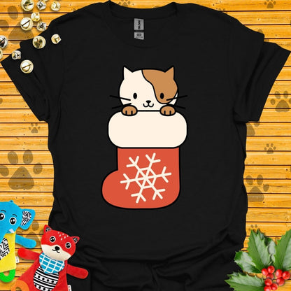 Stocking Cat T-shirt