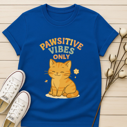Pawsitive Vibes Only T-shirt
