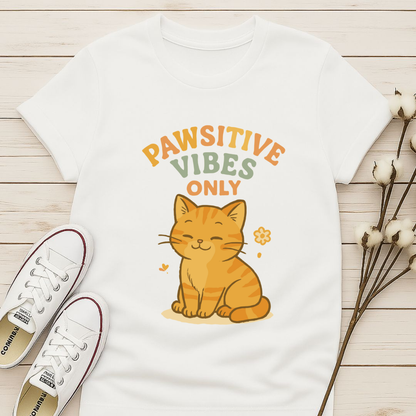 Pawsitive Vibes Only T-shirt