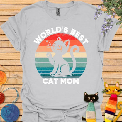 World's Best Cat Mom T-shirt