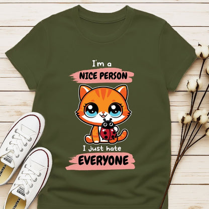 I'm a Nice Person T-shirt