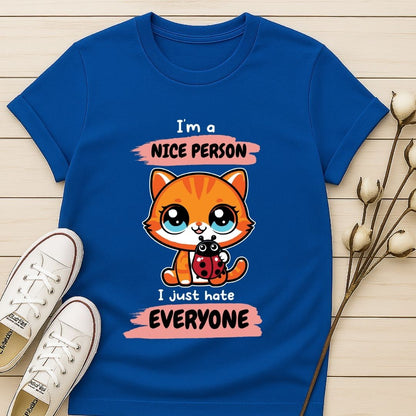 I'm a Nice Person T-shirt