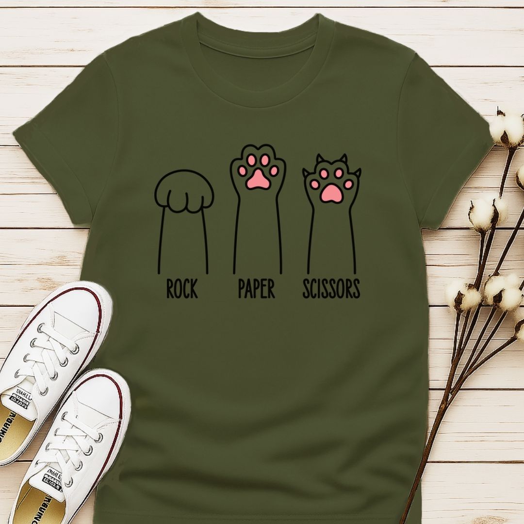 Rock Paper Scissors T-shirt