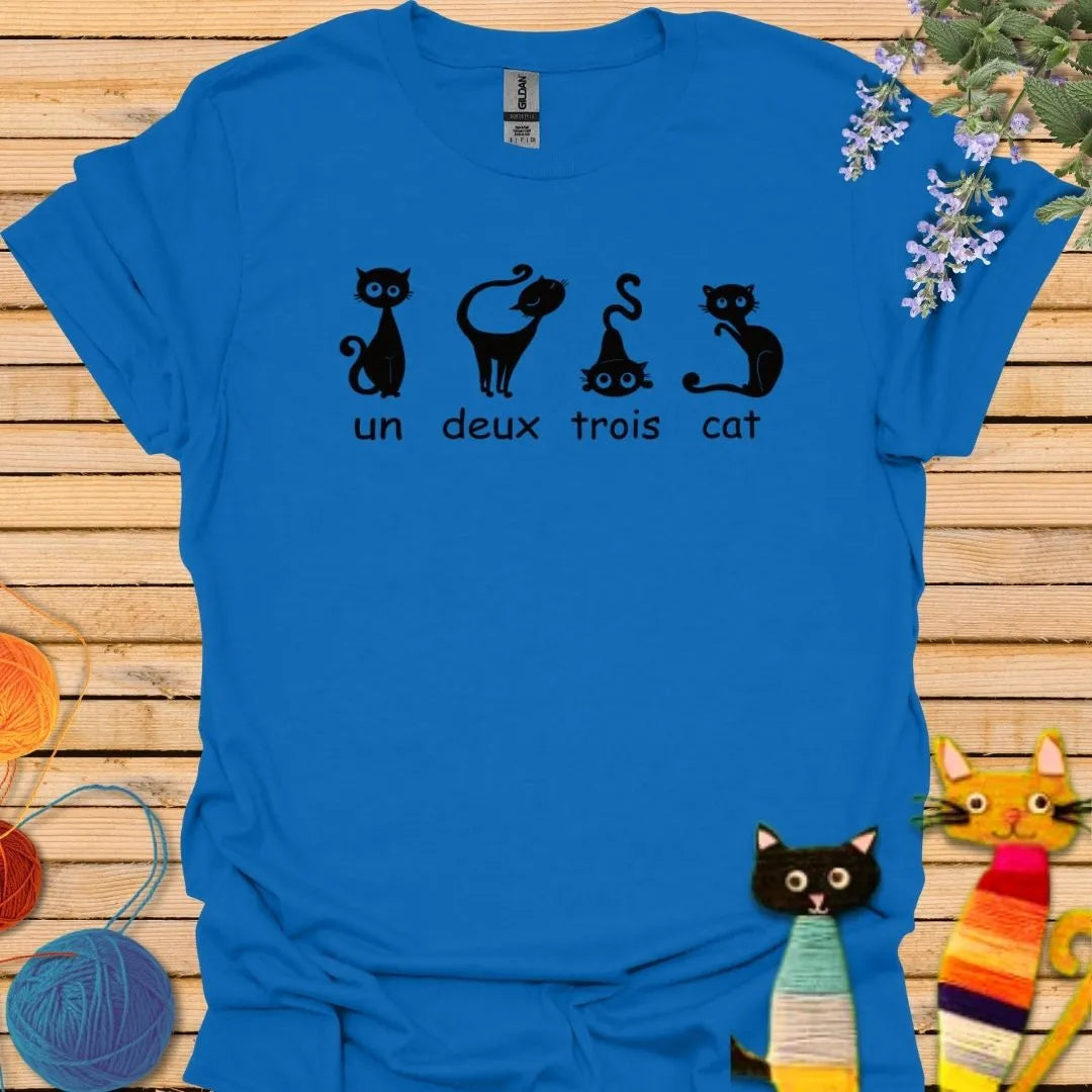 Un Deux Trois Cat T-shirt