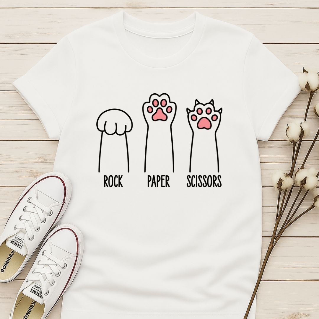 Rock Paper Scissors T-shirt